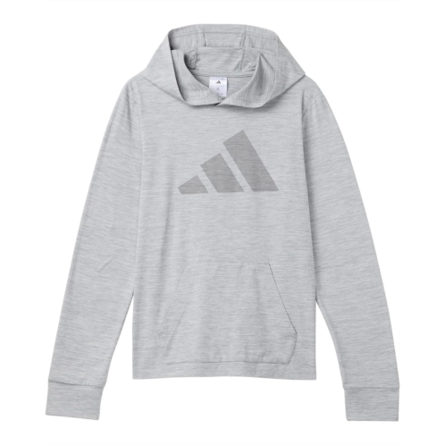 Boys adidas Kids All Sport Poly Hooded Pullover (Big Kid)