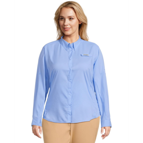 Womens Columbia Plus Size Tamiami II L/S Shirt
