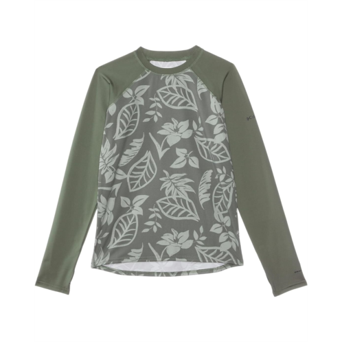 Kids Columbia Kids Sandy Shores Printed Long Sleeve Sunguard (Little Kids/Big Kids)