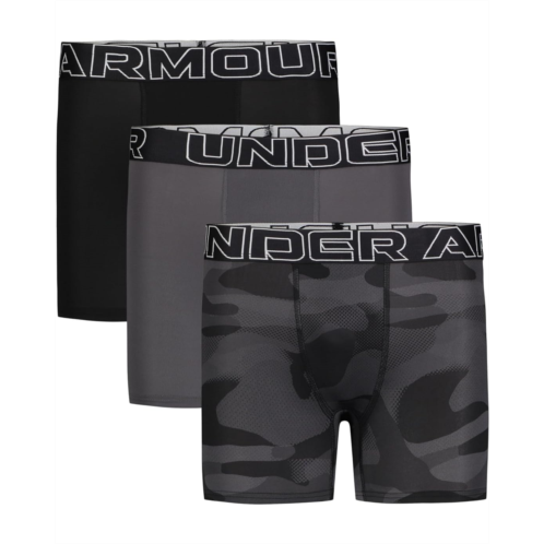 Boys Under Armour Kids Performance Tech - Prints 3-Pack (Big Kids)