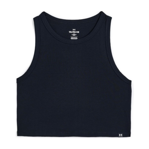 Girls Under Armour Kids Rival Ribbed Tank Top (Big Kids)
