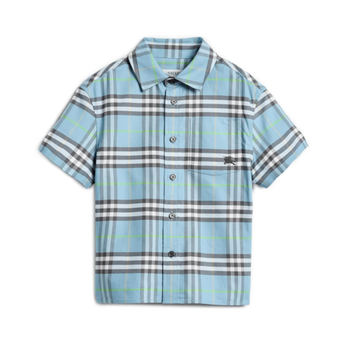 Boys Burberry Kids Billy Check Shirt (Toddler/Little Kids/Big Kids)