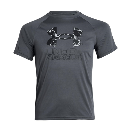 Boys Under Armour Kids Tech Hybrid Print Short Sleeve T-Shirt (Big Kid)