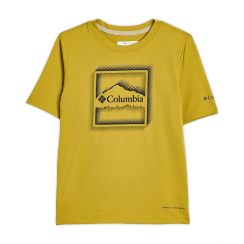 Boys Columbia Kids Tech Trail Utility Short Sleeve Graphic Crew (Little Kid/Big Kid)