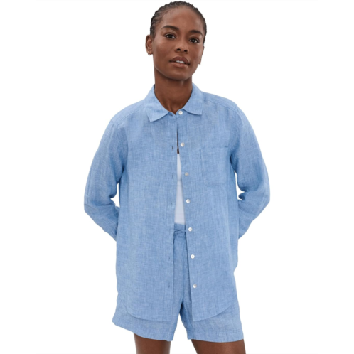 Womens Tommy Bahama Coastalina Relaxed Long Sleeve Shirt