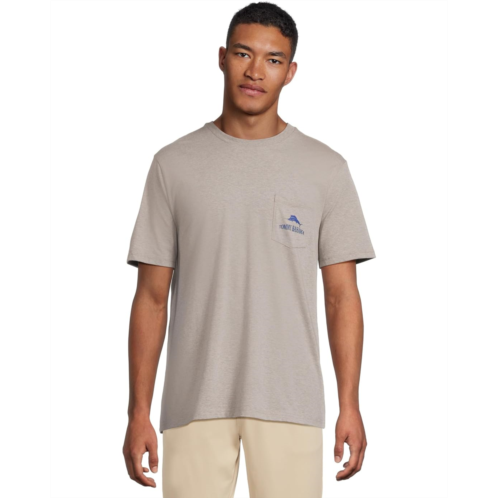 Mens Tommy Bahama Pug Crawl Pocket Tee
