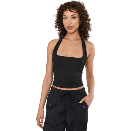 Womens Free People Round Two Pique Low Back