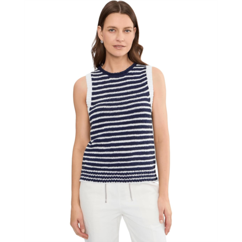 Womens Tommy Bahama Harbor Pebble Cotton Stripe Tank