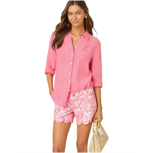 Womens Lilly Pulitzer Sea View Button Down
