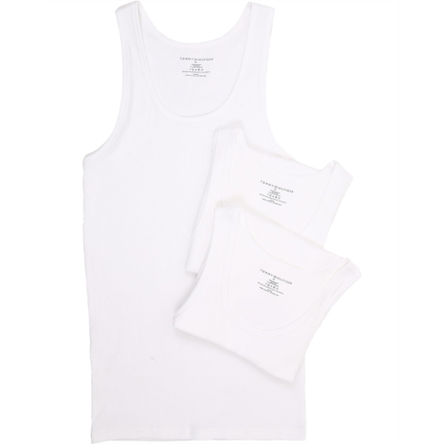Mens Tommy Hilfiger Cotton A-Shirt 3-Pack