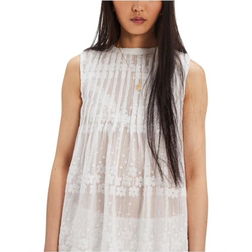 Womens Free People Moon Magic Mesh Tunic