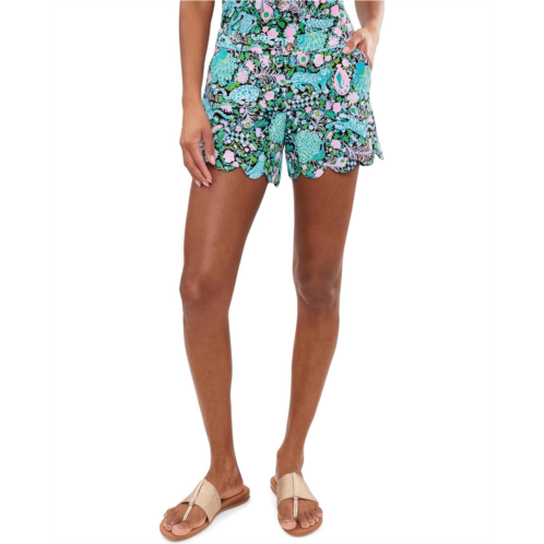 Womens Lilly Pulitzer Buttercup Stretch Shorts