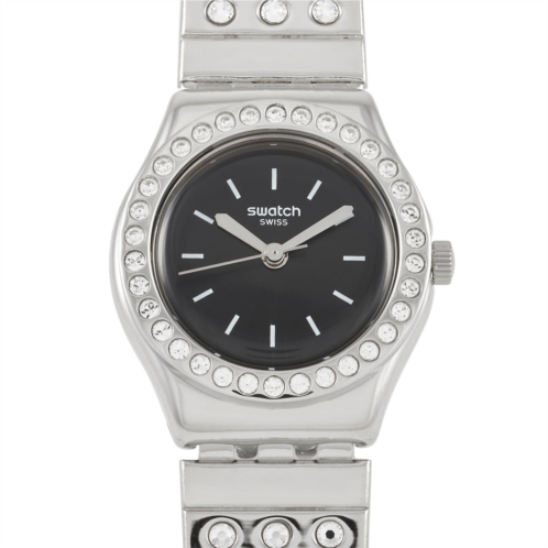 Swatch tan li 25 mm stainless steel watch yss318b