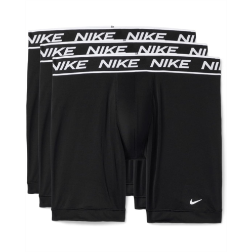 Mens Nike All Day Micro Long Leg Boxer Brief 3-Pack