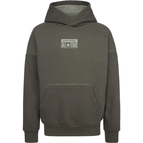 Boys Converse Kids Relaxed Fleece Pullover Hoodie (Big Kids)