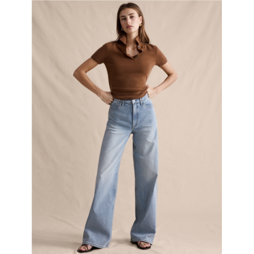 Bananarepublic The Icon Classic Wide-Leg Jean