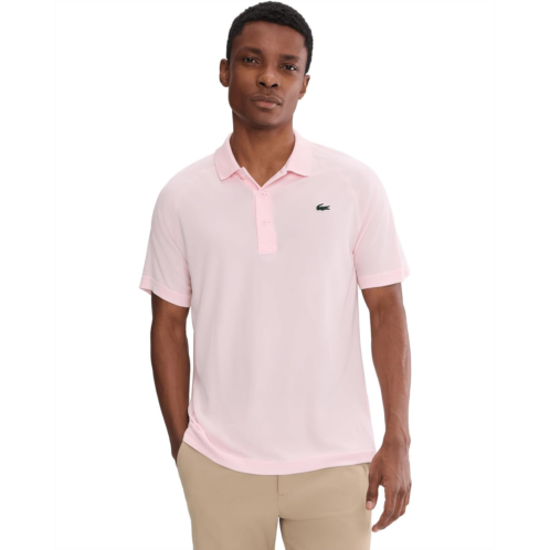 Lacoste Short Sleeve Sport Breathable Run-Resistant Interlock Polo Shirt