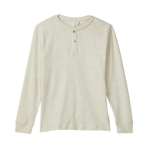 Boys Janie and Jack Textured Henley (Toddler/Little Kid/Big Kid)