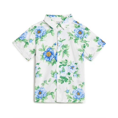 Boys Janie and Jack Floral Button Down Shirt (Toddler/Little Kid/Big Kid)