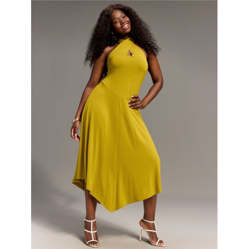Old Navy x Christopher John Rogers Halter Maxi Dress