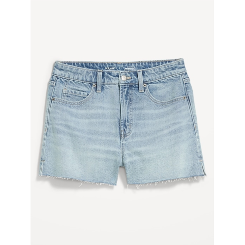 OldNavy Extra High-Waisted Jean Cut-Off Shorts -- 2.5-inch inseam