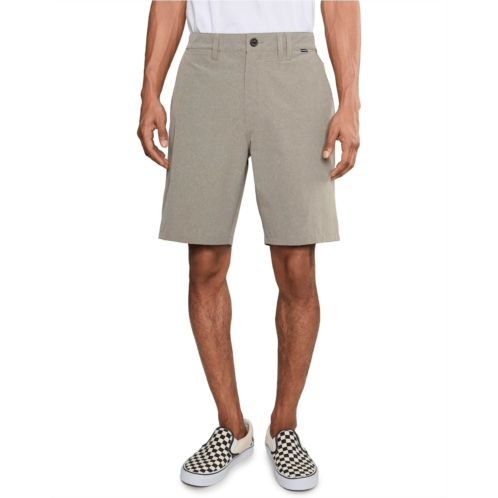 Mens Hurley Phantom Microcheck Walkshorts 20