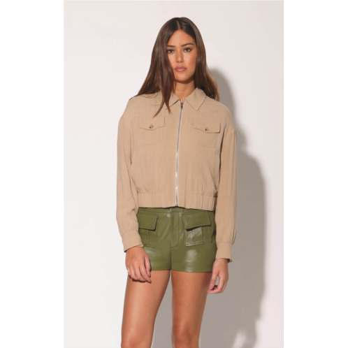 Walter Baker charlize jacket straw