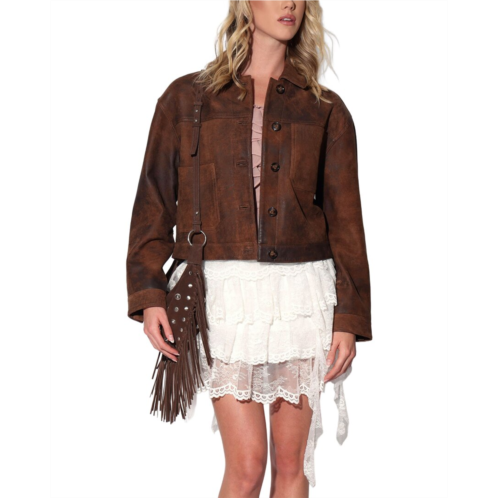 Walter Baker larissa leather jacket