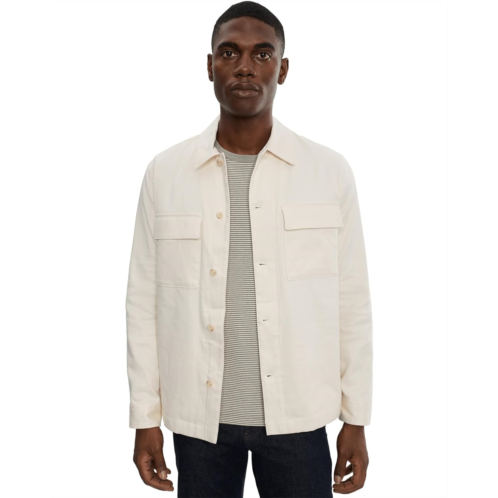 Vince Stretch Linen Chore Coat