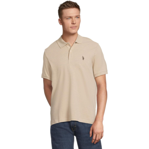U.S. Polo ASSN. Slim Fit Solid Pique Polo Shirt