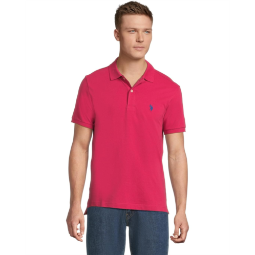 U.S. Polo ASSN. Slim Fit Solid Pique Polo Shirt