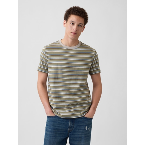 Gap Everyday Soft Stripe Crewneck T-Shirt