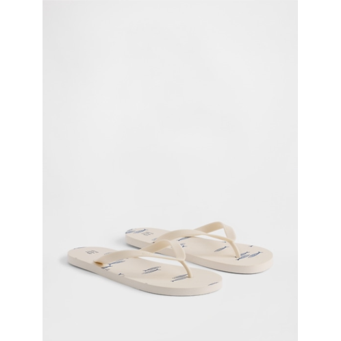 Gap Logo Flip Flops