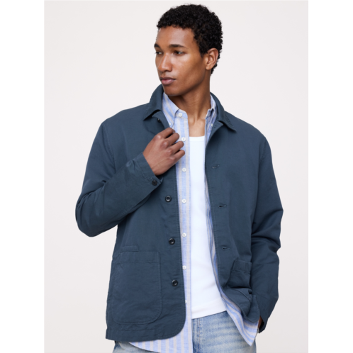 Bananarepublic Italian Linen-Cotton Shirt Jacket