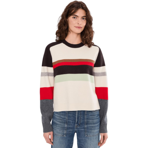 Madewell Stripe Aspen Raglan Pullover