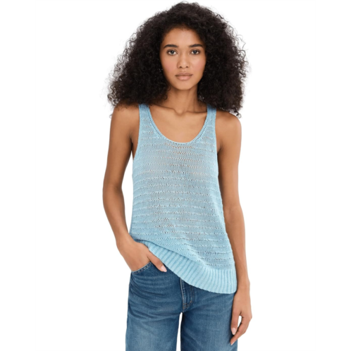 Madewell Linen Vera Scoop Tank