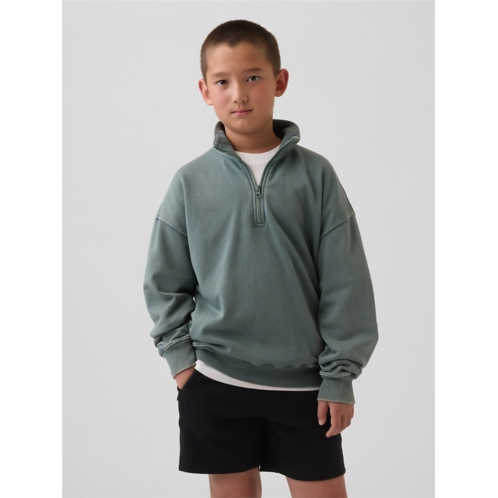 Gap Kids VintageSoft Terry Relaxed Half-Zip Pullover