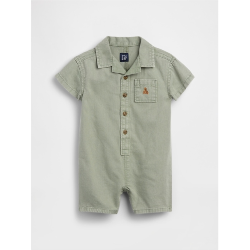 Gap Baby Denim Pocket Shorty One-Piece