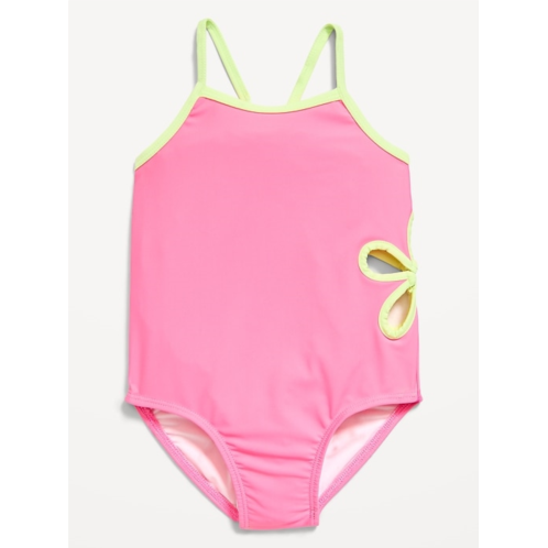 OldNavy Side Cutout One-Piece Swimsuit for Toddler Girls