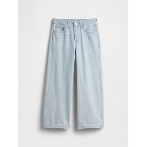 Gap Kids High Rise Wide-Leg Jeans
