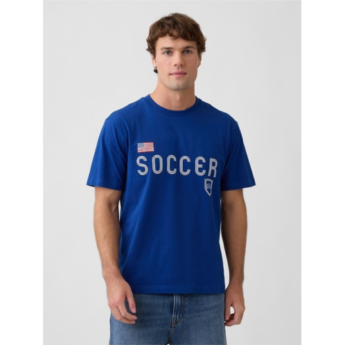 Gap Everyday Soft Relaxed Graphic T-Shirt