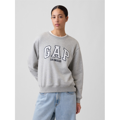 Relaxed Gap City Logo Sweatshirt