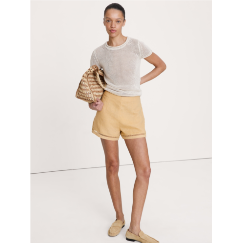 Bananarepublic High-Rise 3 Linen Short
