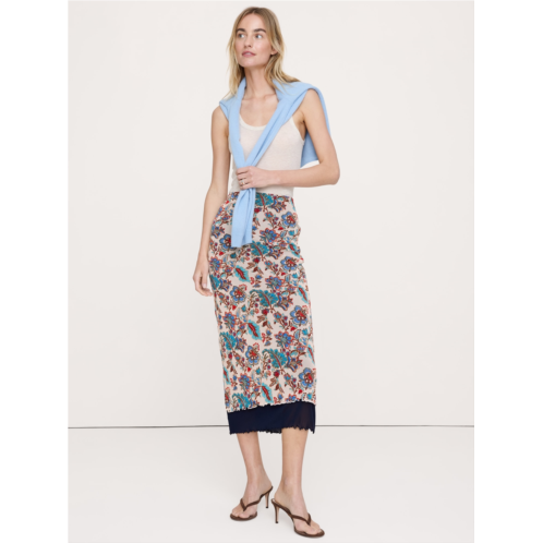 Bananarepublic Mesh Midi Skirt