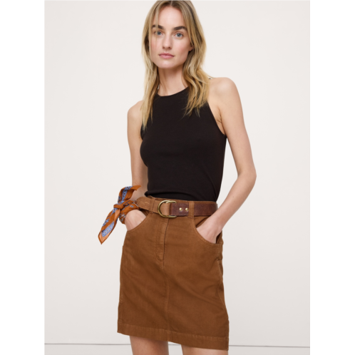 Bananarepublic Paneled Denim Mini Skirt