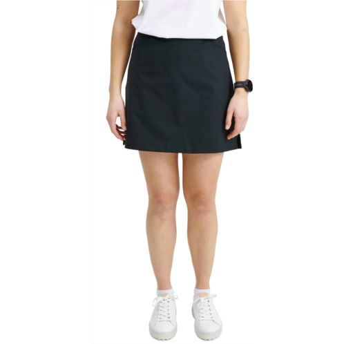Abacus Sportswear US elite high waist 4-ways stretch golf skort in black