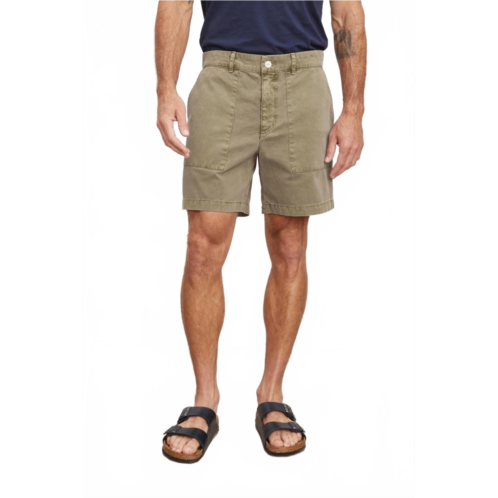 Velvet by Graham & Spencer ray sanded twill short in gravel