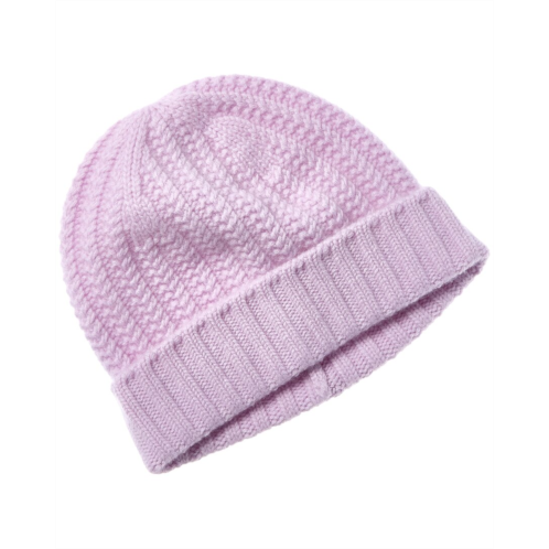 sofiacashmere chunky textured cashmere hat
