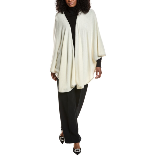 sofiacashmere knit wool & cashmere-blend cape