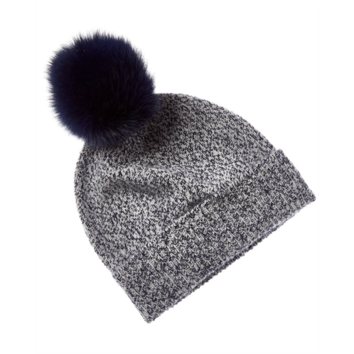 sofiacashmere marl cashmere hat